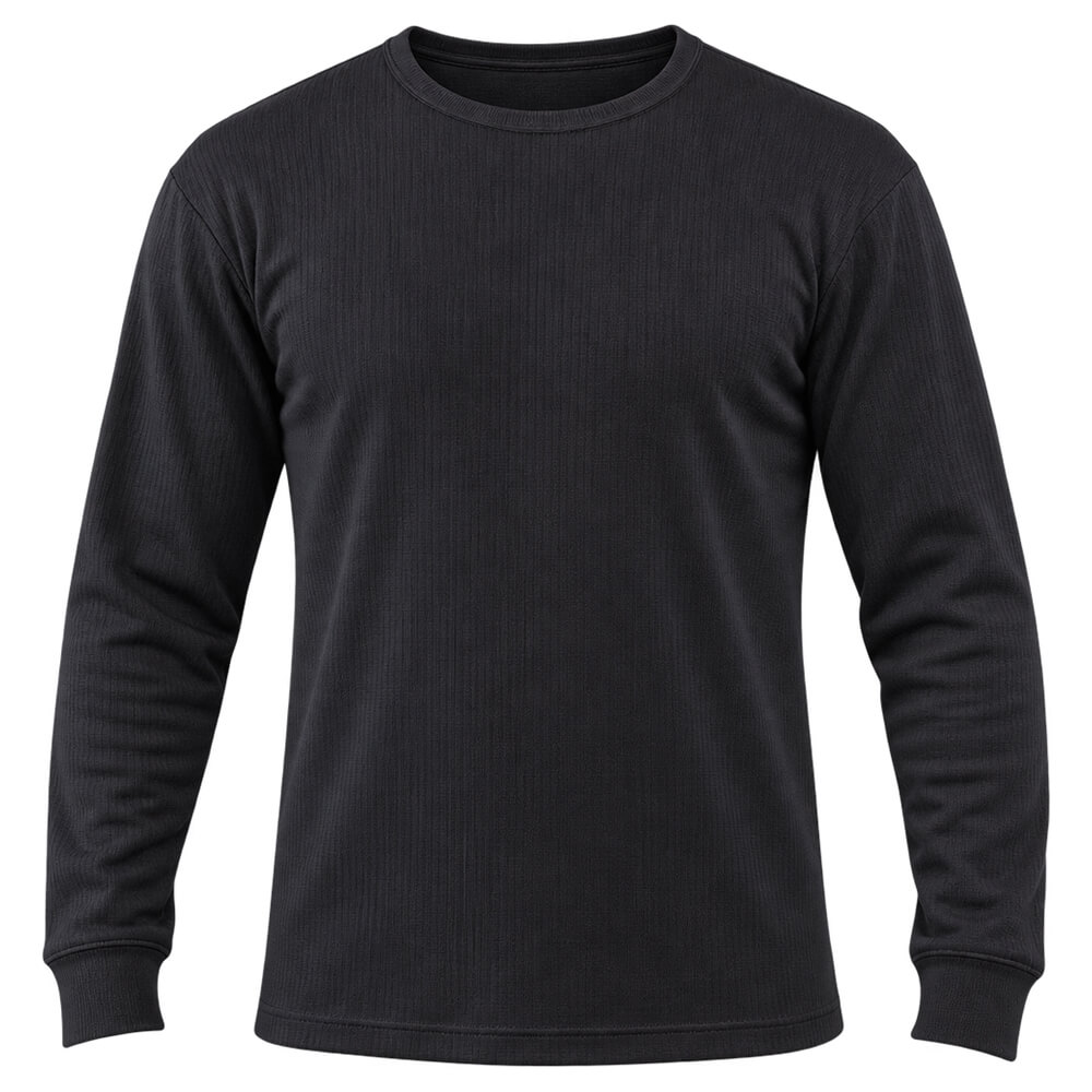 Espro ES73802BK Black Thermal Long Sleeved Top