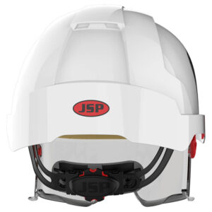 JSP EVO VISTAlens Non-Vented Safety Helmet with Integrated Eyewear