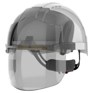 JSP EVO VISTAshield Non-Vented Safety Helmet with Integrated Visor