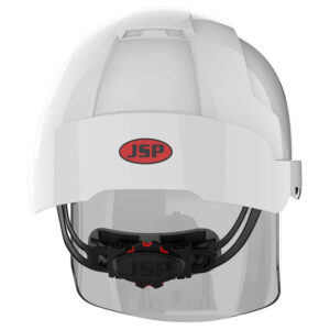 JSP EVO VISTAshield Non-Vented Safety Helmet with Integrated Visor