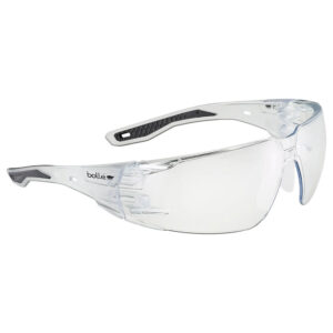 Bolle RUSH 2.0 Clear Lens Safety Glasses RUSHMN10E