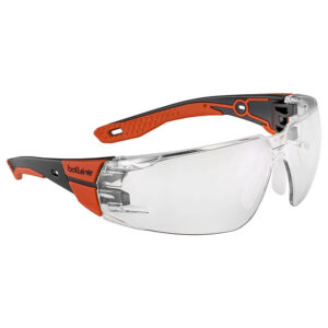 Bolle RUSH+ 2.0 Safety Glasses Clear Lens RUSPMN11E