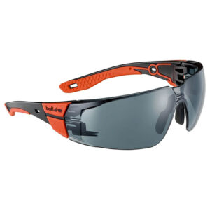 Bolle RUSH+ 2.0 Safety Glasses Smoke Lens RUSPMN21E