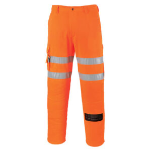 Portwest RT46 High Visibility Rail Work Trousers